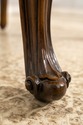 L70754: Set of 6 KARGES Louis XV Walnut Finish Can