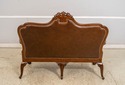 L70794: SCARBOROUGH HOUSE Mahogany Tufted Leather 
