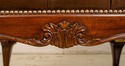 L70794: SCARBOROUGH HOUSE Mahogany Tufted Leather 