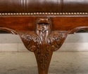 L70794: SCARBOROUGH HOUSE Mahogany Tufted Leather 