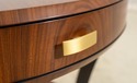 L70787: JONATHAN CHARLES 2 Tier 2 Drawer Art Deco 