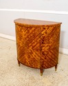 L70795: THEODORE ALEXANDER Inlaid Demilune Commode