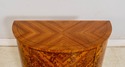 L70795: THEODORE ALEXANDER Inlaid Demilune Commode