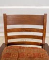 69933: STICKLEY Upholstered Large Mission Oak Rock