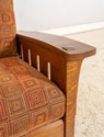 69933: STICKLEY Upholstered Large Mission Oak Rock