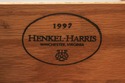 57797EC: HENKEL HARRIS Model 2365 Chippendale Maho