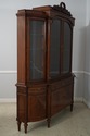 L66326EC: KARGES French Louis XVI Walnut China Cab