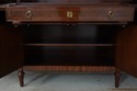 L66326EC: KARGES French Louis XVI Walnut China Cab