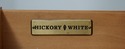 L66366EC: Pair HICKORY WHITE CO 4 Drawer Mahogany 