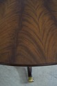 L64249EC: EJ VICTOR Round Inlaid Mahogany Dining R