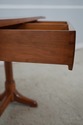 F66427EC: Antique Biedermeier Dropleaf Console Tab