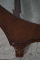 L66330EC: KARGES French Walnut Glass Top Coffee Ta