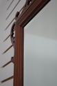 66180EC: BAKER Fretwork Mahogany Framed Mirror