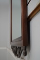 66180EC: BAKER Fretwork Mahogany Framed Mirror