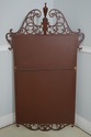 66180EC: BAKER Fretwork Mahogany Framed Mirror