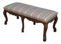 66394EC: KARGES French Louis XV Upholstered Bench