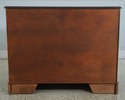 70828: Vintage Regency Style Yew Wood Inlaid 4 Dra