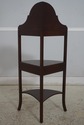 70826: COUNCILL CRAFTSMEN Mahogany 3 Tier Corner 1