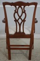 L70637: Set of 8 KINDEL Mahogany Chippendale Uphol