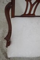L70637: Set of 8 KINDEL Mahogany Chippendale Uphol