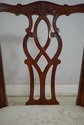 L70637: Set of 8 KINDEL Mahogany Chippendale Uphol