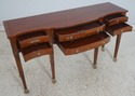L70720: MAITLAND SMITH Regency Style Mahogany Cons