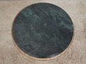 L62227: Italian Style Green Marble Top Round Lamp 