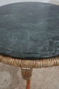 L62227: Italian Style Green Marble Top Round Lamp 