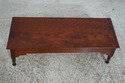 L62240EC: FRANK RHODES Bench Made Cherry Bench