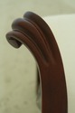 50232EC: Pair SOUTHWOOD Chippendale Mahogany Uphol