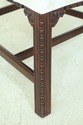 50232EC: Pair SOUTHWOOD Chippendale Mahogany Uphol