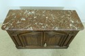 53491EC: DON RUSEAU of NEW YORK Marble Top French 