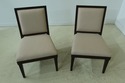 50331EC: Pair Modern Design Upholstered Occasional