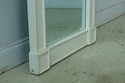 F32301EC: Beveled Glass 2 Panel White Painted Mirr