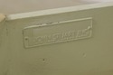 57261EC: JOHN STUART Paint Decorated Commode Cabin