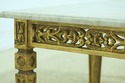 33131EC: Italian Gold Gilt Marble Top Coffee Cockt