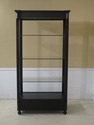 LF48246EC: Black Lighted Open Display Curio Shelf