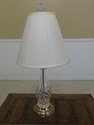 LF48177EC: WATERFORD Crystal Lamp w. Shade