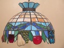 F48181EC: TIFFANY Style Stained Glass Chandelier