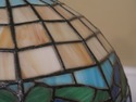 F48181EC: TIFFANY Style Stained Glass Chandelier