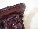 F48196EC: Antique English Carved Walnut Wall Shelf