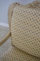 61916EC: Country French Upholstered Distressed Pai