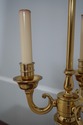 F61875EC: Candelabra Design Glass Column & Brass T