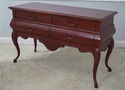 L61877EC: CENTURY Country French Red Painted Finis