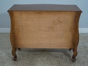 61893EC: Pair Italian Carved Walnut Finish Commode