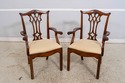 L70385: Set of 6 MAITLAND SMITH Mahogany Chippenda
