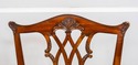 L70385: Set of 6 MAITLAND SMITH Mahogany Chippenda