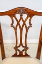 L70385: Set of 6 MAITLAND SMITH Mahogany Chippenda