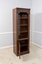 70269: STICKLEY Cherry Lighted Tall Glass Shelf Op