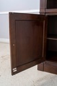 70269: STICKLEY Cherry Lighted Tall Glass Shelf Op